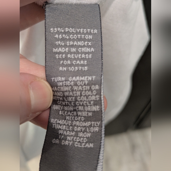 Sharagano Ivory Shirt Dress with Belt - Picture 13 of 16